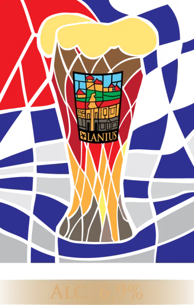 Etiketa piva American Brown Ale 15°