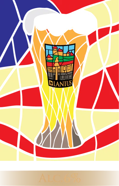 Etiketa piva American Wheat/Rye 13°