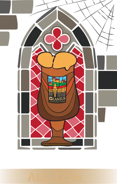 Etiketa piva Belgian Quadrupel 26°