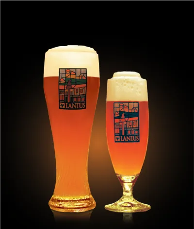 Pivo Belgian Saison 15° v pohári