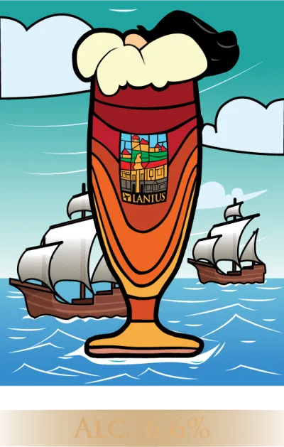 Etiketa piva Columbus IPA 15°