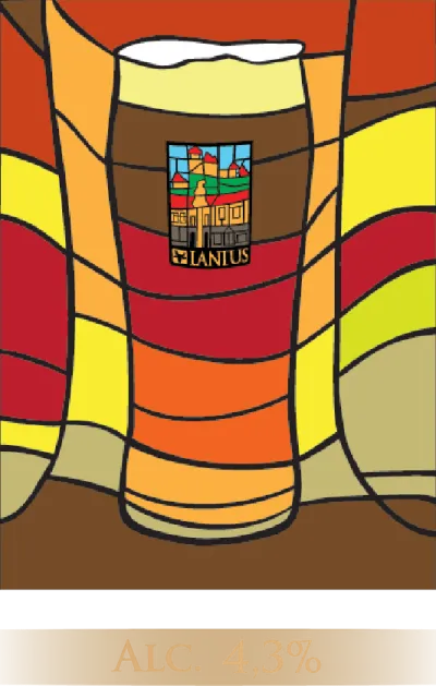 Etiketa piva Dark Ale 10°