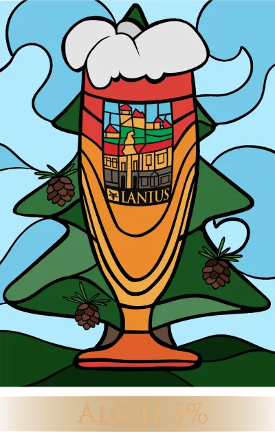 Etiketa piva DIPA 22°