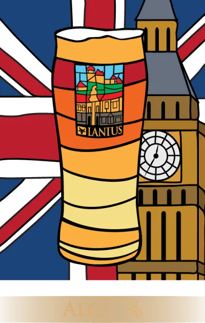 Etiketa piva English Pale Ale 13°
