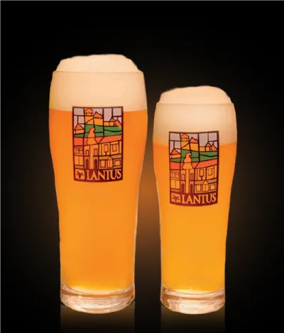 Pivo English Pale Ale 13° v pohári
