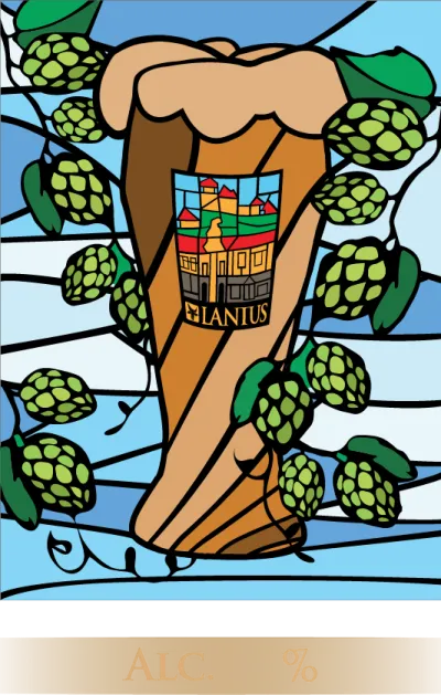 Etiketa piva Hoppy Saison 19°