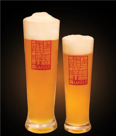 Pivo Lemongrass Gose 11° v pohári
