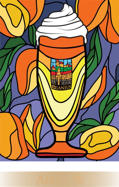 Etiketa piva Mango Milkshake IPA 17°