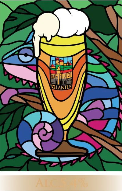 Etiketa piva Mosaic IPA 13°