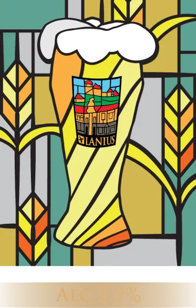 Etiketa piva Nottingham Wheat Ale 12°