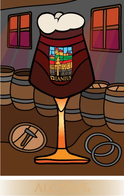Etiketa piva Old Ale 20°
