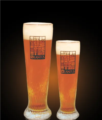 Pivo Ordinary Bitter 10° v pohári