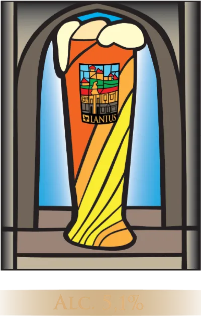 Etiketa piva Belgian Enkel Patersbier 10°