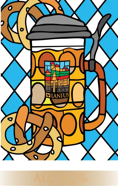 Etiketa piva Pretzelbier 13°