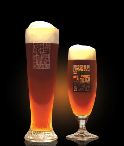 Pivo Red Rye IPA 15° v pohári