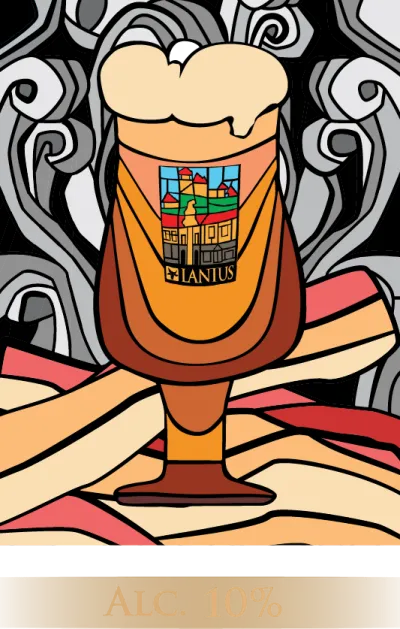Smoked Bacon Ale 19° beer label