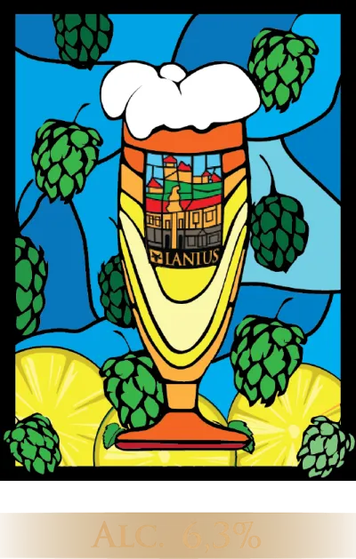 Etiketa piva The Juice 15° Citra IPA